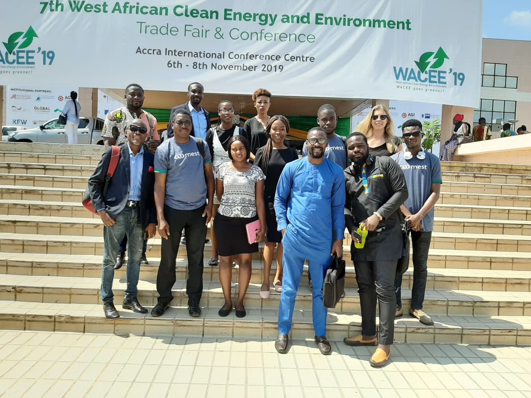 Alfred Doh-Nani at the West African Clean Energy and Environment Trade Fair & Conference 2019