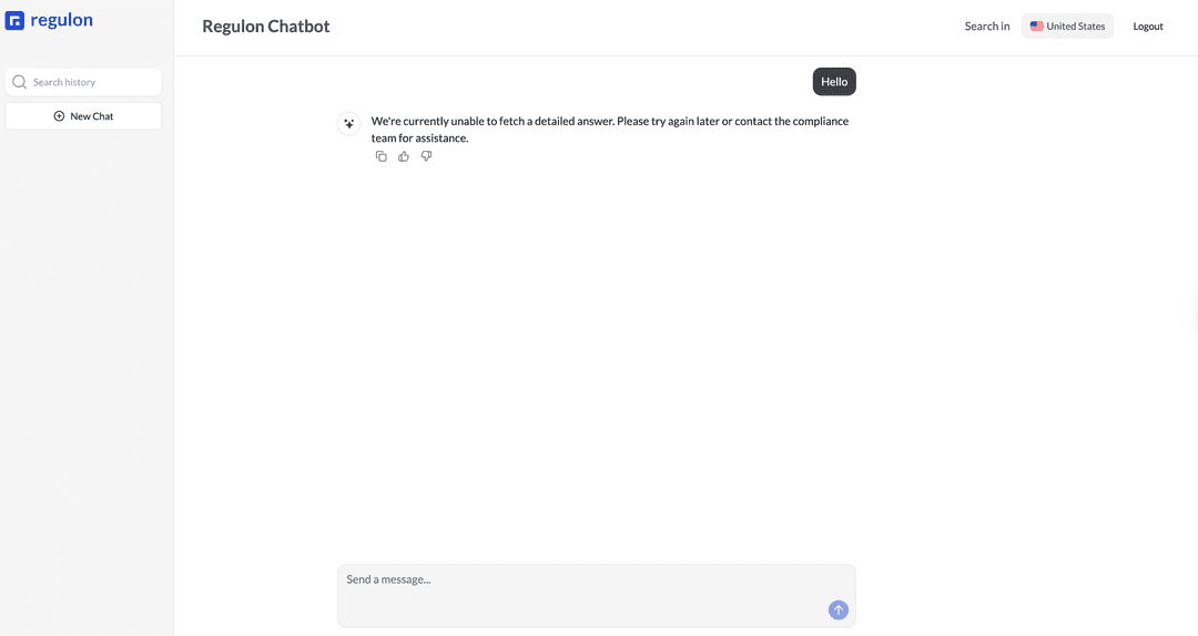 Regulon AI Chatbot